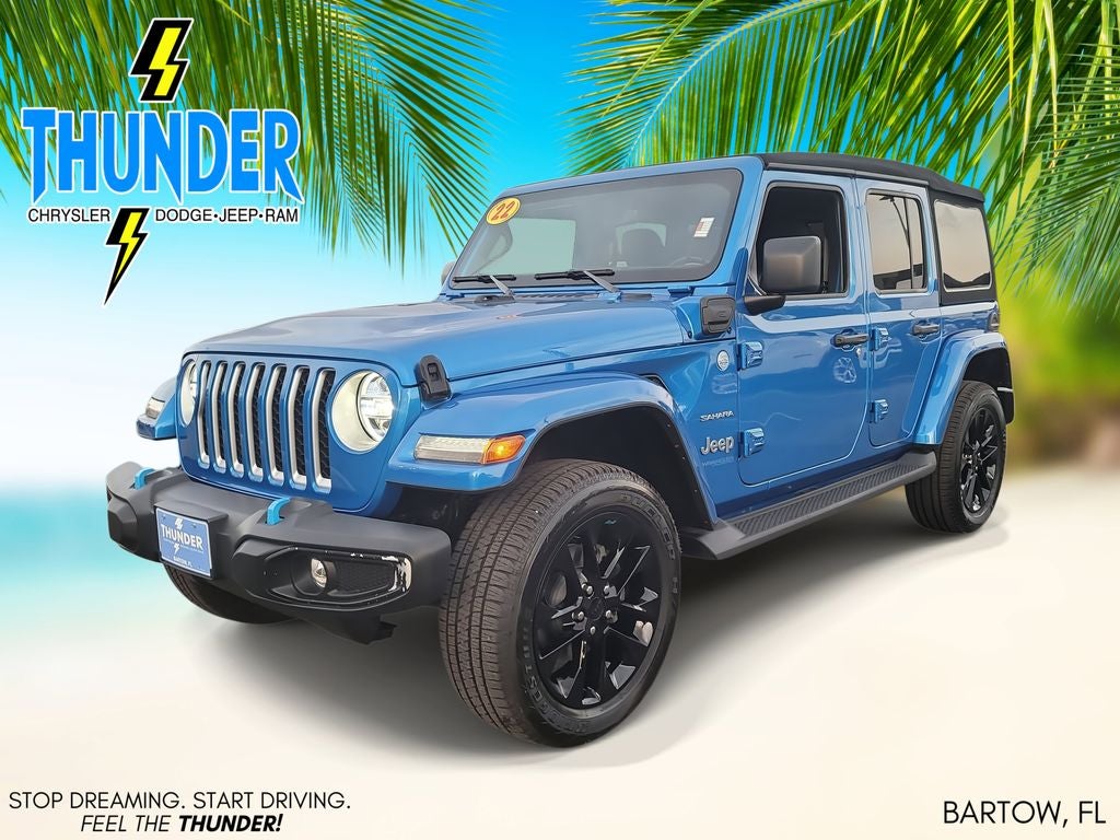 2022 Jeep Wrangler Unlimited Sahara 4xe