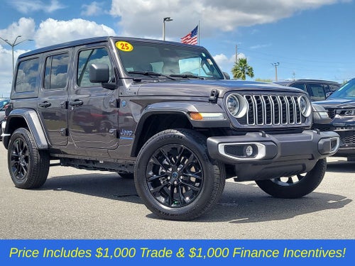 2025 Jeep Wrangler Sahara 4xe