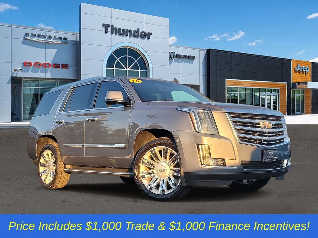 2016 Cadillac Escalade Platinum Edition