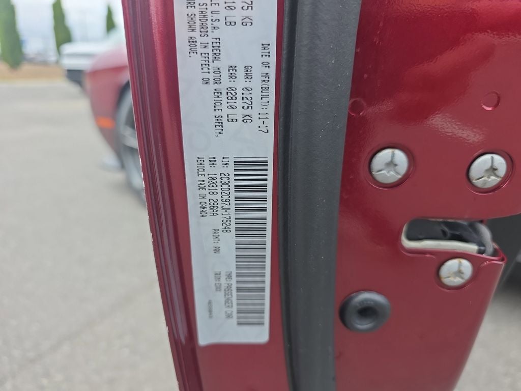 2018 Dodge Challenger SRT Hellcat