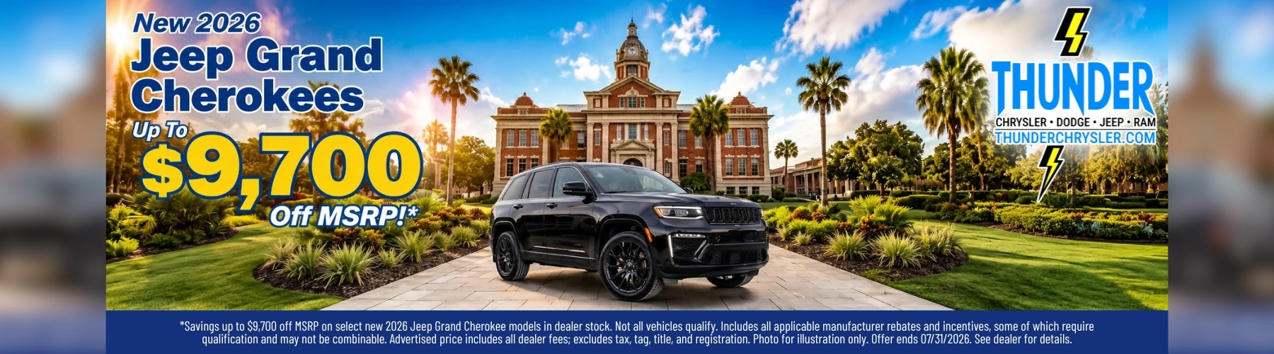 2026 New Jeep Grand Cherokee | Thunder CDJR