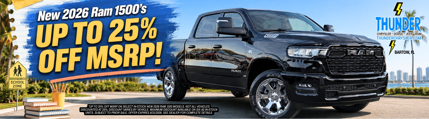 New 2026 RAM 1500 | Up to 25% Off MSRP