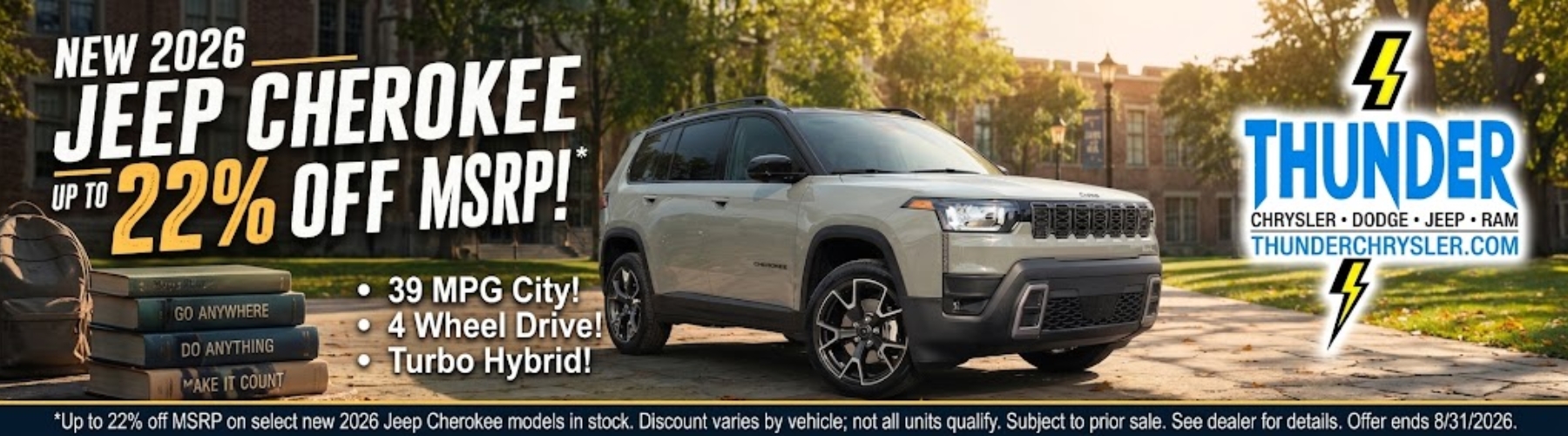 New 2026 Jeep Cherokee