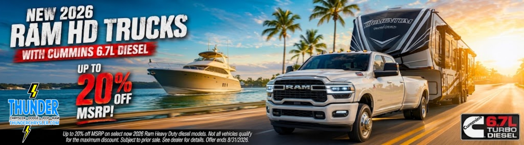 New 2026 RAM HD Trucks